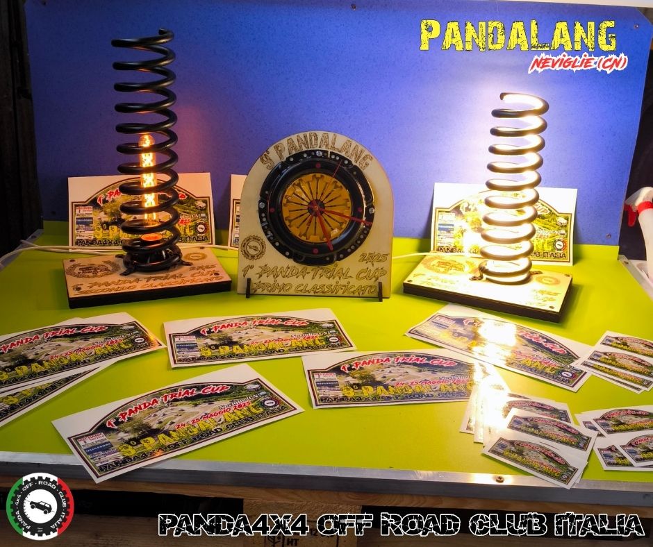 Pandalang premi 1° Panda Trial Cup